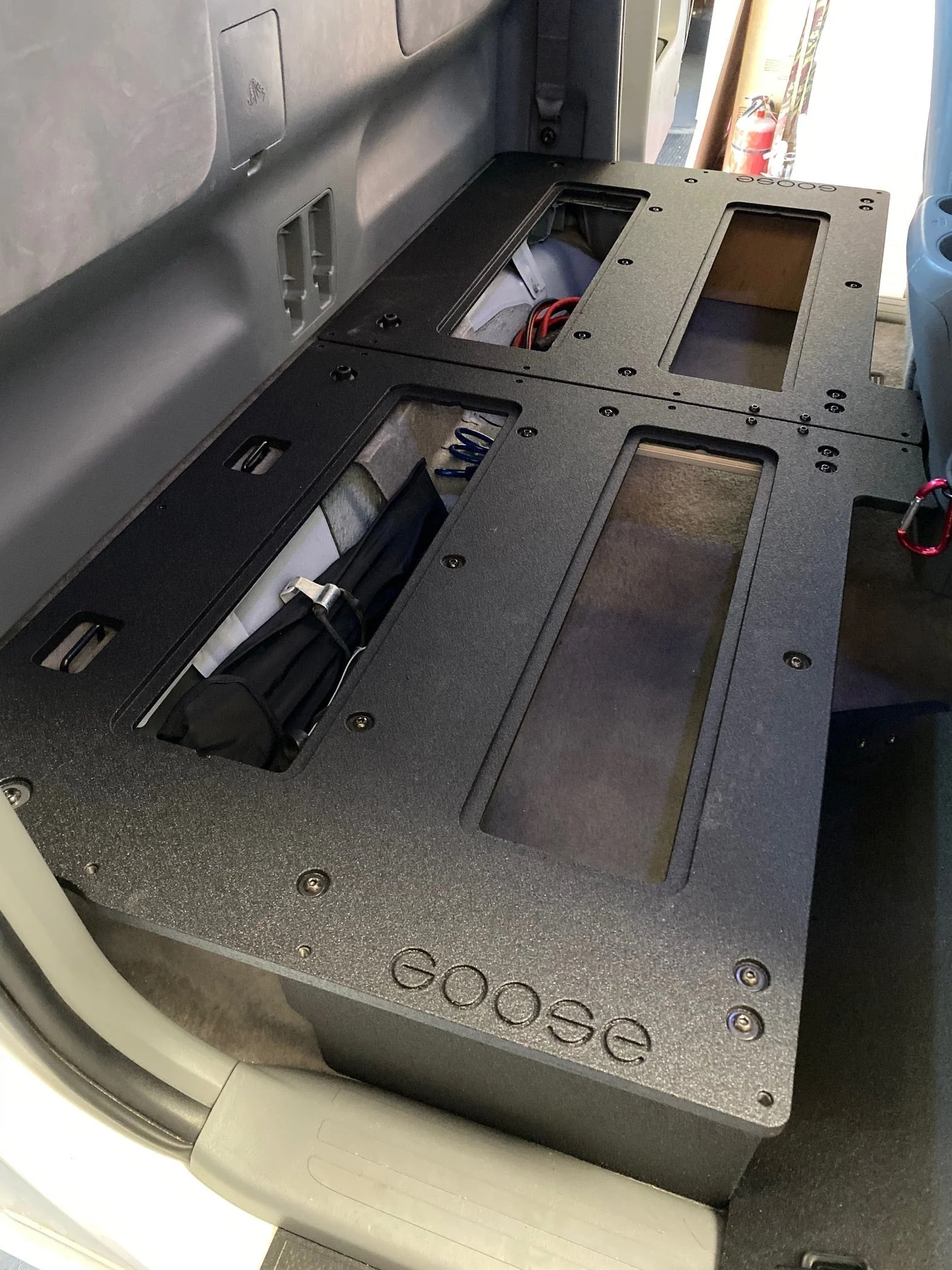 Toyota Tacoma 2005-2015 2nd Gen. Access Cab - Second Row Seat Delete Plate System - Image 3