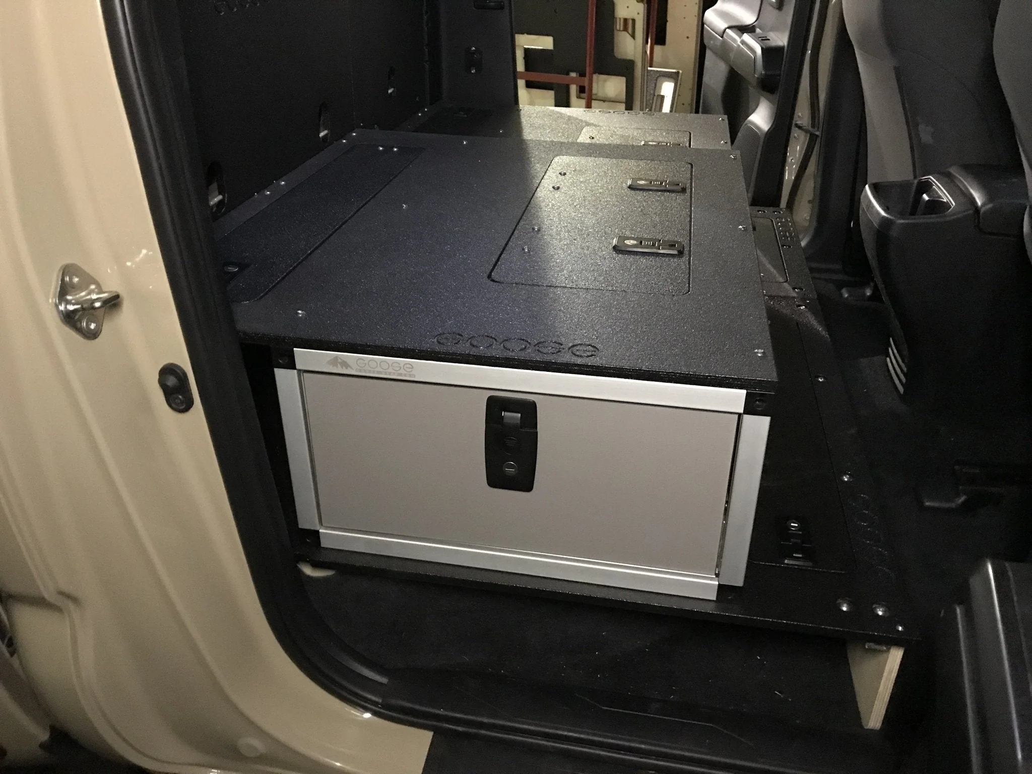 Toyota Tacoma 2005-2023 2nd and 3rd Gen. Double Cab - Second Row Single Drawer Module - 60% Passenger Side - Image 8