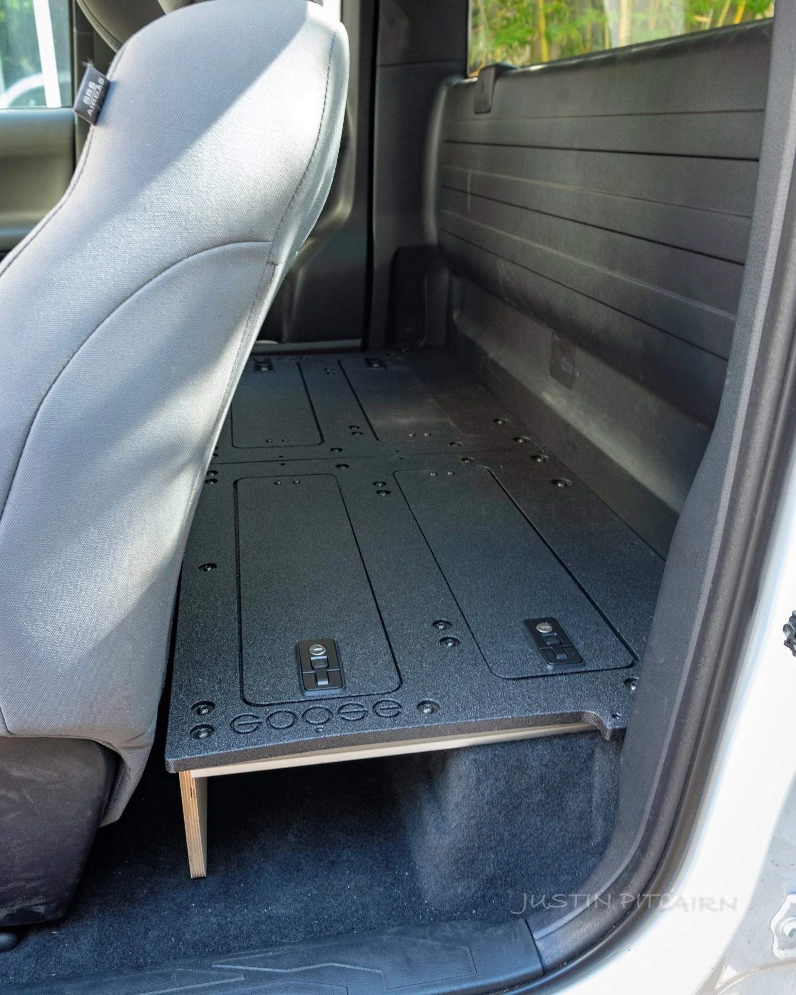 Toyota Tacoma 2016-2023 3rd Gen. Access Cab without Factory Seats - Second Row Seat Delete Plate System - Image 5