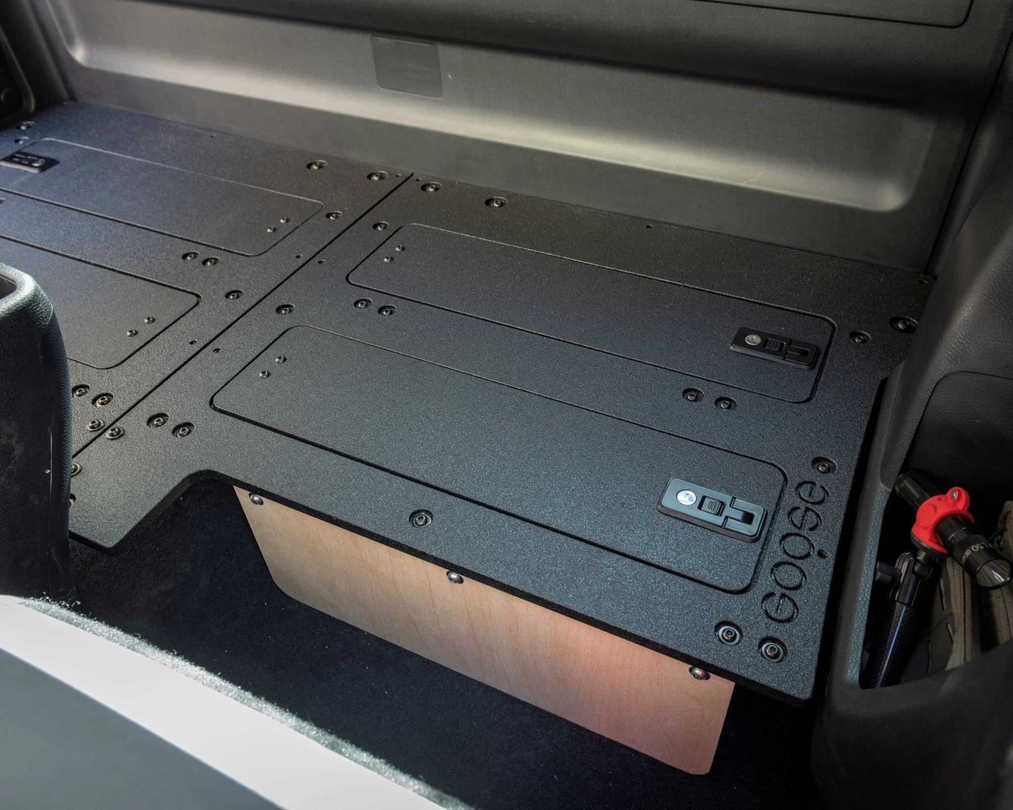 Toyota Tacoma 2016-2023 3rd Gen. Access Cab without Factory Seats - Second Row Seat Delete Plate System - Image 9