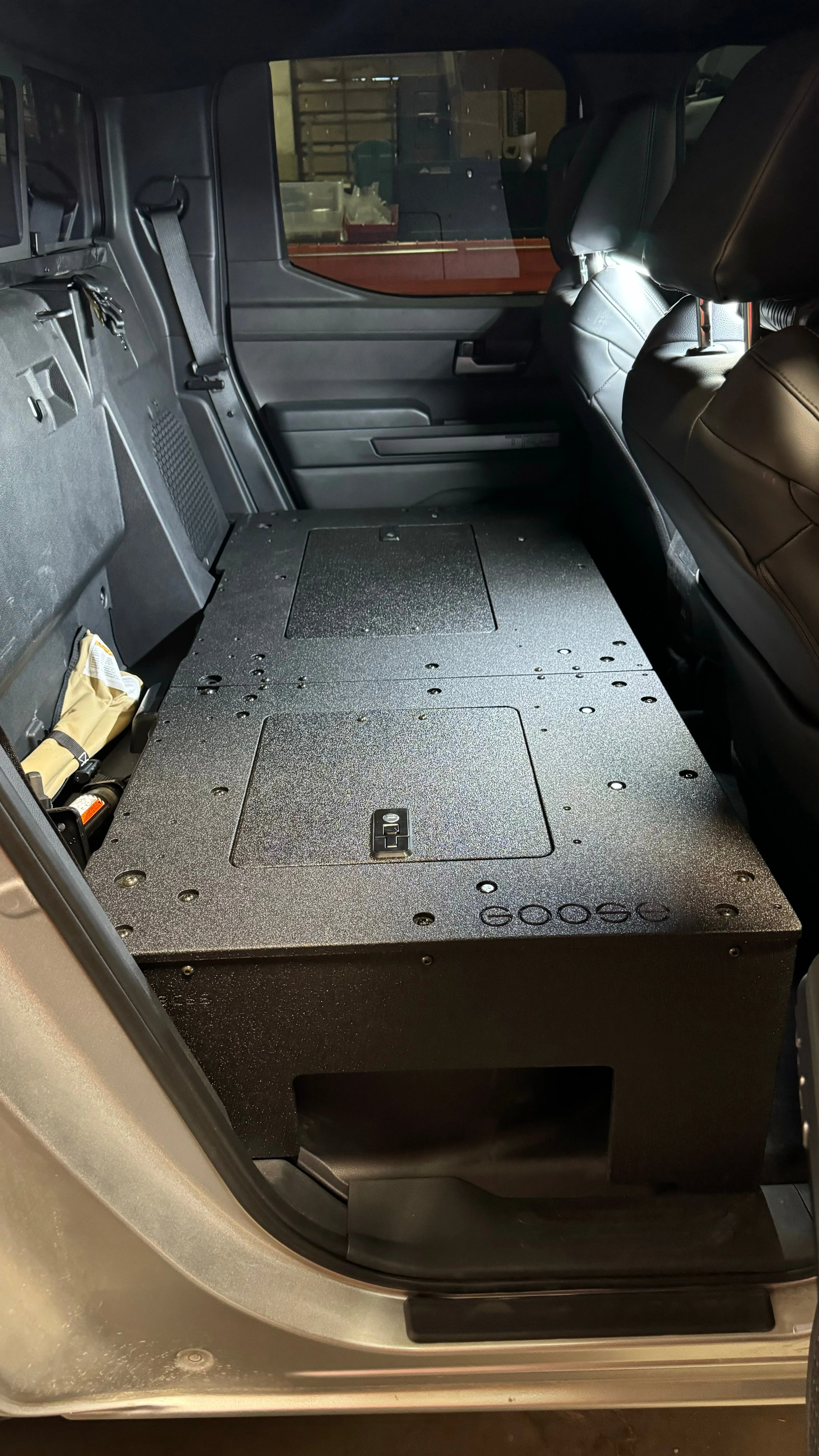 Toyota Tacoma - 2024-Present - 4th Gen - Non-Hybrid - Double Cab - Explore Series - Seat Delete Plate System - Second Row - Image 3