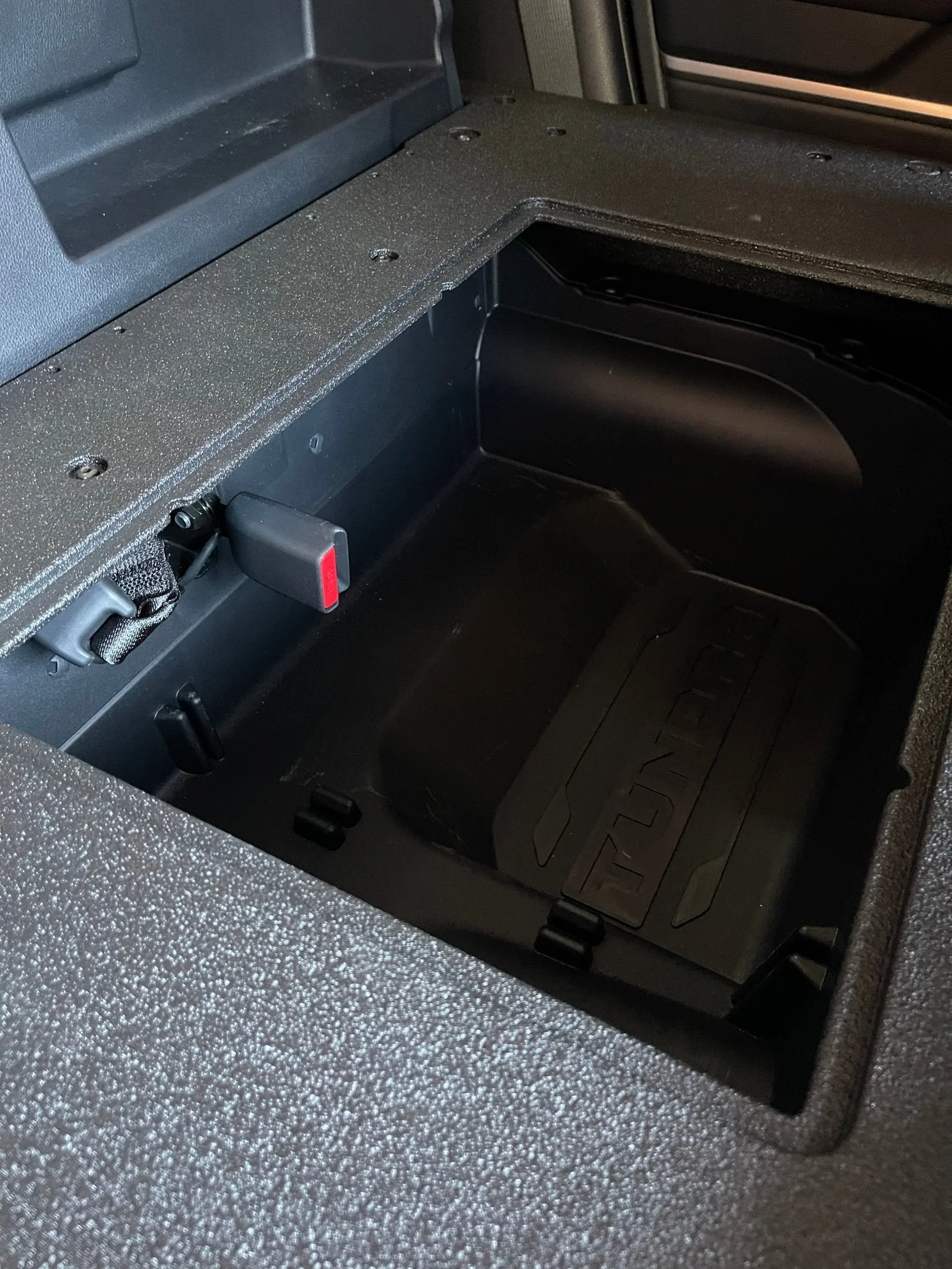 Toyota Tundra 2022-Present 3rd Gen. DoubleCab - Second Row Seat Delete Plate System - Image 5