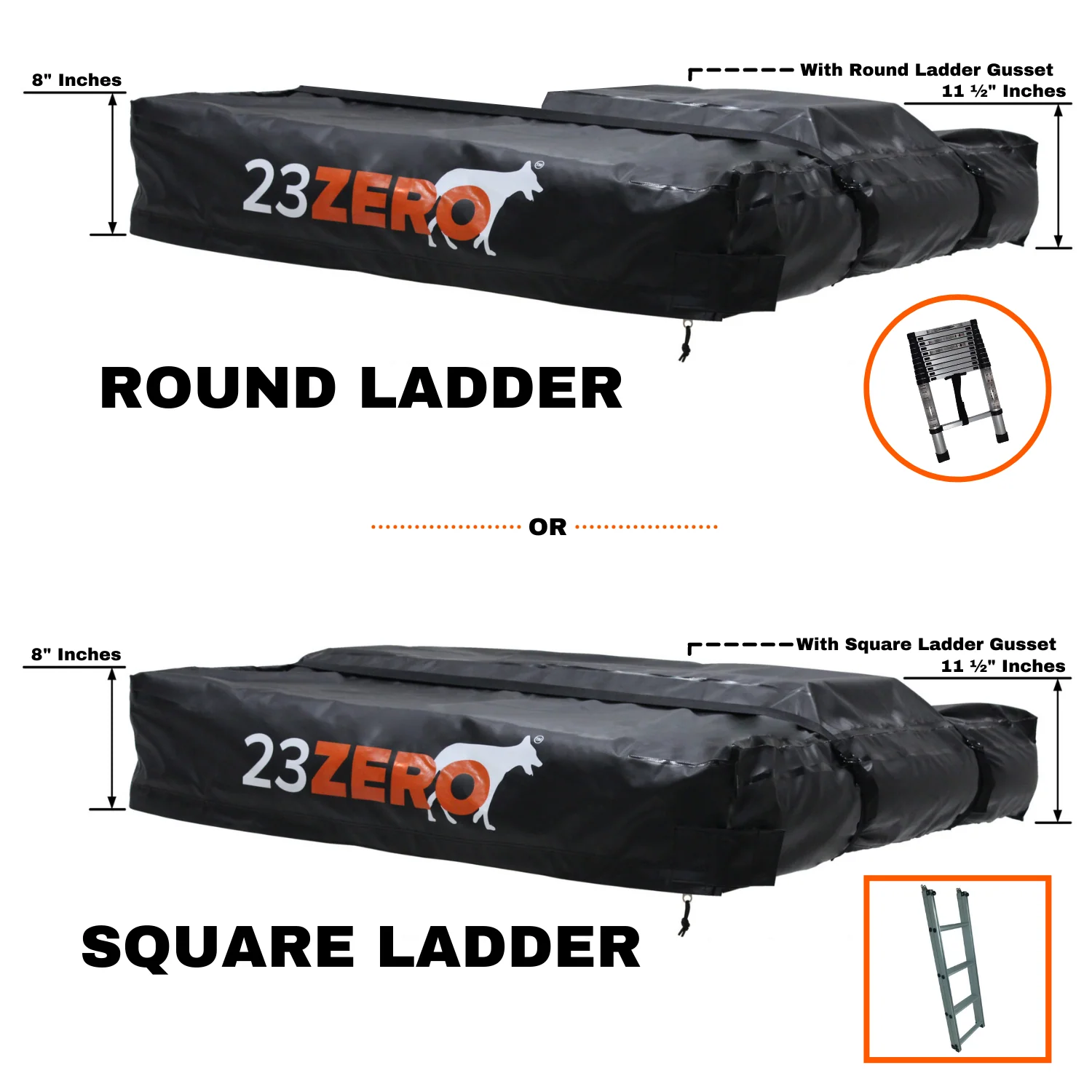 Transit Cover 56 Black Round Ladder 2.0 - Image 9